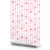 Youth and children wallpaper, white with pink color, length 10 m, width 0.53 m, model GK9030 