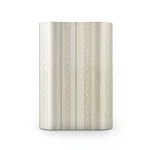 Patterned Wallpaper 15.6m×100cm Beige Light Brown