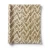 Vinyl Wallpaper Wavy Design 15.6m×106cm Beige with Brown - Image 1