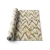 Vinyl Wallpaper Wavy Design 15.6m×106cm Beige with Brown - Image 1