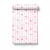 Youth and children wallpaper, white with pink color, length 10 m, width 0.53 m, model GK9030 