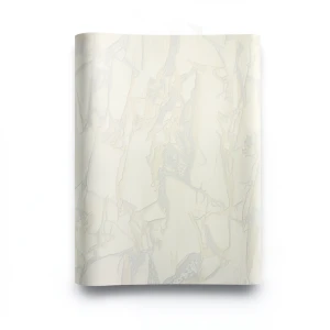 Beige Wallpaper with Gray Pattern, 15.6m × 100 cm Roll
