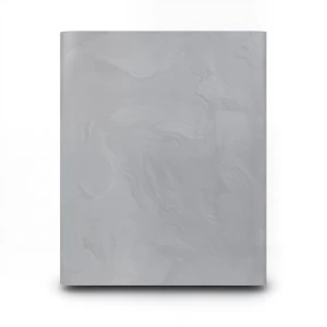 Vinyl Wallpaper Wavy Design 15.6m×106cm Gray Color