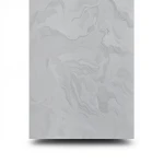 Vinyl Wallpaper Wavy Design 15.6m×106cm Gray Color