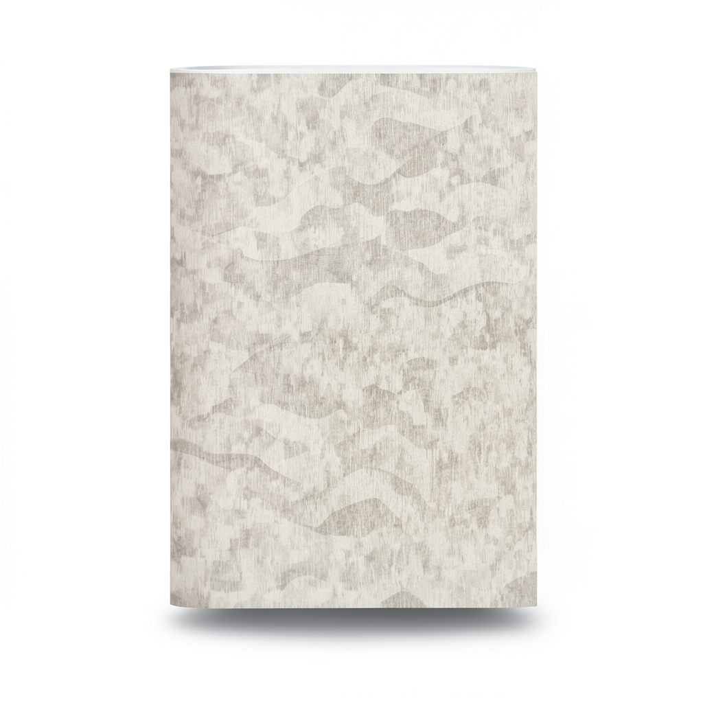 Wavy Wallpaper 15.6m x 106cm Beige with Gray