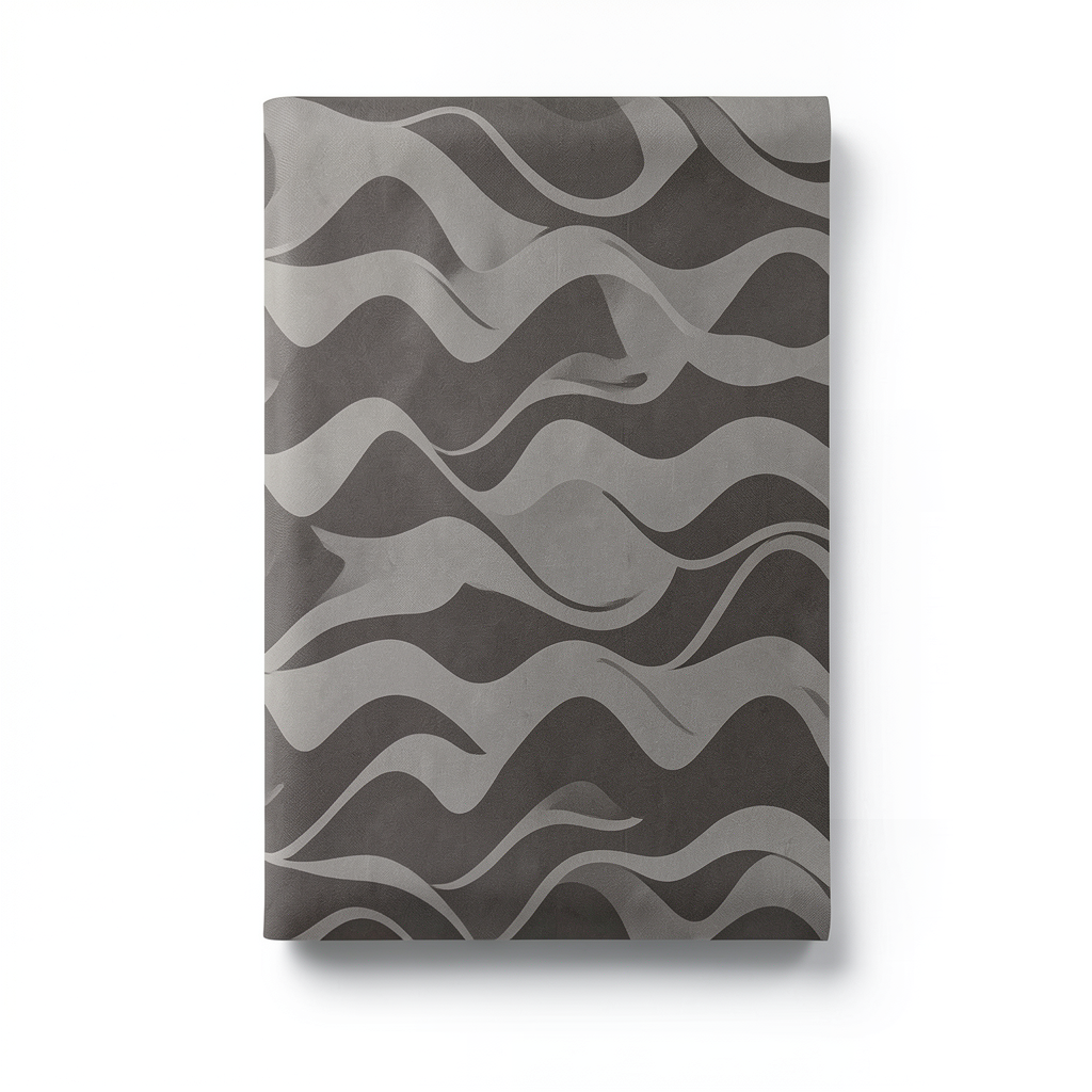 Wavy Wallpaper 15.6m x 106cm Dark Beige