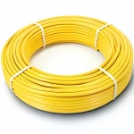 أنابيب HDPE الراجحي  PE 100 ضغط 10 بار قطر خارجي 125 مم سمك 11.4 مم لون أصفر 