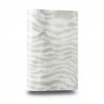 Classic Wallpaper, Vinyl Sheath, Length 15.6m, Width 106cm, white and brown Color 