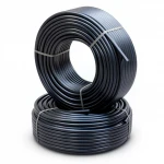 أنابيب HDPE الراجحي  PE 80 ضغط 8 بار قطر خارجي 90 مم سمك 8.2 مم لون اسود
