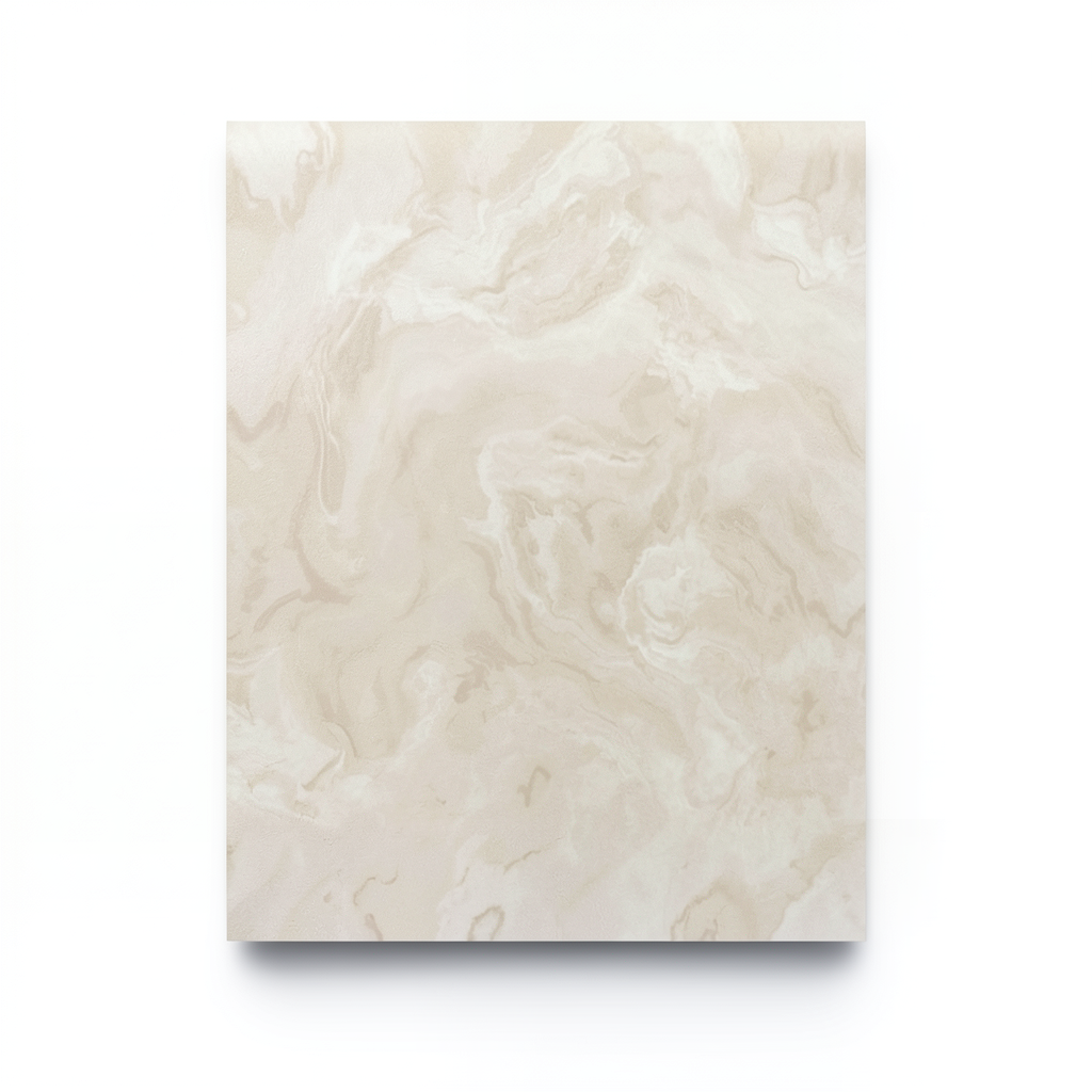 Wavy Wallpaper Beige, 15.6m Length x 106cm Width
