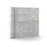 Vinyl Wallpaper Patterned Design 15.6m × 100 cm Gray Beige