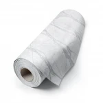 Classic Wallpaper, Vinyl Sheath, Length 15.6m, Width 106cm, light gray and white Color 
