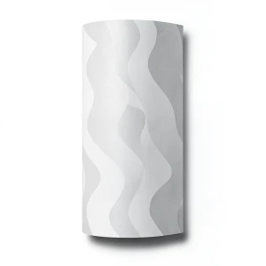 Wavy Wallpaper Light Gray, Size 15.6m x 106cm