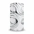 Classic Wallpaper, Vinyl Sheath, Length 10m, Width 53cm, snowy white with black Color
