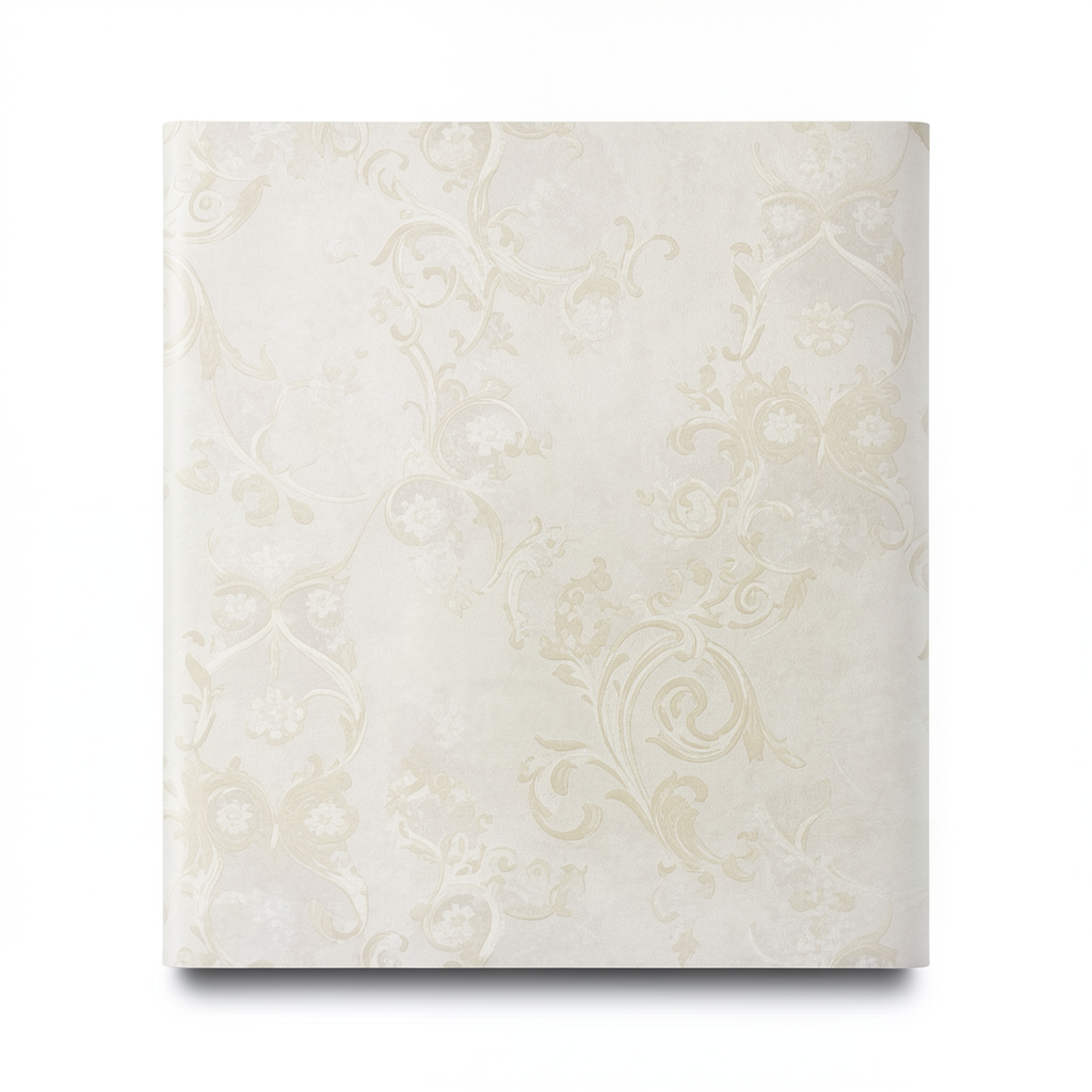 Italian Wallpaper Size 10m×1.06m, Light Beige Color, Model 82040
