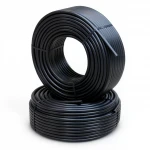 أنابيب HDPE الراجحي PE 80 ضغط 8 بار قطر خارجي 40 مم سمك 2.4 مم لون اسود