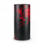 Classic Wallpaper, Vinyl Sheath, Length 10m, Width 53cm, red and black Color