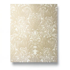 Patterned Wallpaper 10m×1.06m Beige Color, Model 83084
