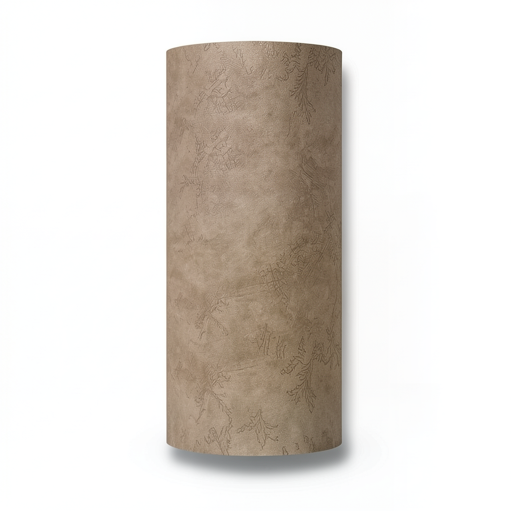 Patterned Wall Cover 10m×1.06m Brown Color, Model 83058