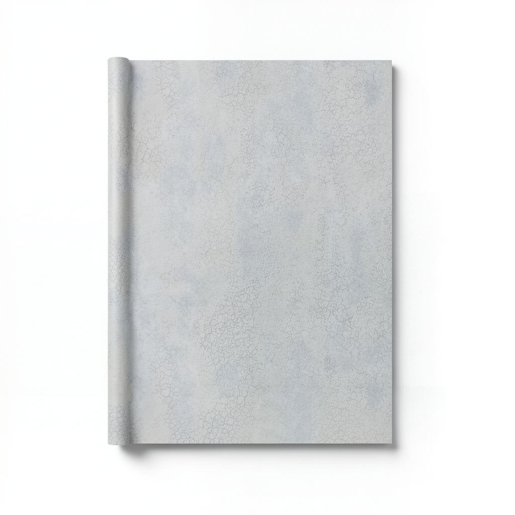 Patterned Wallpaper 10m×1.06m Gray Color, Model 83052