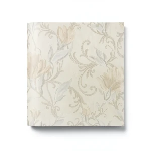 Floral Wallpaper 10m×1.06m Beige Color, Model 83074