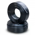 أنابيب HDPE الراجحي PE 80 ضغط 8 بار قطر خارجي 63 مم سمك 3.8 مم لون اسود