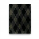 Wall Covering, Classic Design, black with light gold Color, Size 10m×53cm 