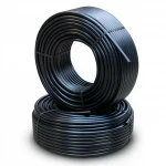 أنابيب HDPE الراجحي PE 80 ضغط 8 بار قطر خارجي 75 مم سمك 4.5 مم لون اسود
