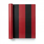 Classic Wallpaper, Vinyl Sheath, Length 10m, Width 53cm, red with black Color