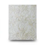 Italian Wallpaper 10m×1.06m Light Gray, Model 85003
