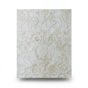 Italian Wallpaper 10m×1.06m Light Gray, Model 85003