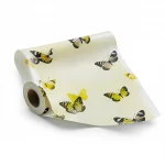 Vinyl Wallpaper, Youthful Design, Size 15.6m×106cm, yellow, black and beige Color 