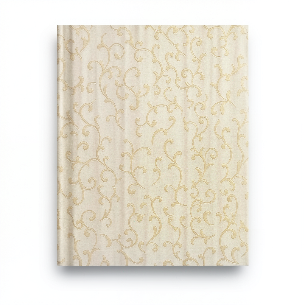 Italian Wall Covering Size 10m×1.06m, Beige Color, Model 82079