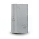 Floral Wallpaper Vinyl Wrap 15.6m x 106cm Gray