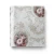Floral Wallpaper Vinyl Wrap 15.6m x 106cm White Red Brown Grey - Image 1