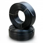 أنابيب HDPE الراجحي PE 100 ضغط 10 بار قطر خارجي 75 مم سمك 4.5 مم لون اسود