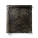 Patterned Wallpaper 10m×1.06m Dark Brown, Model 83085