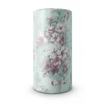 Floral Wallpaper Vinyl Wrap 15.6m x 106cm Light Green Red Grey