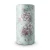 Floral Wallpaper Vinyl Wrap 15.6m x 106cm Light Green Red Grey - Image 1
