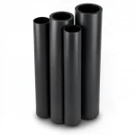 مواسير HDPE الراجحي PE 80 ضغط 8 بار قطر خارجي 250 مم سمك 14.8 مم لون اسود