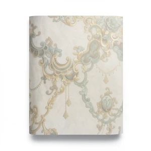 Italian Wallpaper 10m×1.06m Light Beige, Model 85032