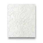 Italian Wall Decoration Off White Color, 10m x 1.06m, Model 85004