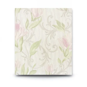 Floral Wallpaper Pale Beige 10m×1.06m, Model 83078