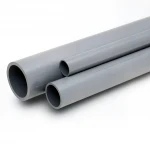 مواسير UPVC الوطني ضغط 2 بار  قطر خارجي 160  مم سمك 1.8 مم لون رمادي