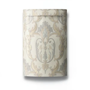 Classic Italian Wallpaper 10m×1.06m Beige with Gray, Model 82127
