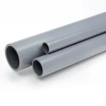 مواسير UPVC الخام الوطني ضغط 6 بار  قطر خارجي 40  مم سمك 1.8 مم لون رمادي