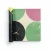Vinyl Wall Decoration, Youthful Design, Size 10m×53cm, black with yellow, green and pink Color