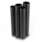مواسير HDPE الراجحي PE 80 ضغط 8 بار قطر خارجي 355 مم سمك 21.1 مم لون اسود
