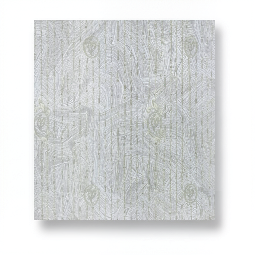 Italian Patterned Wall Decoration 10m×1.06m Light Gray