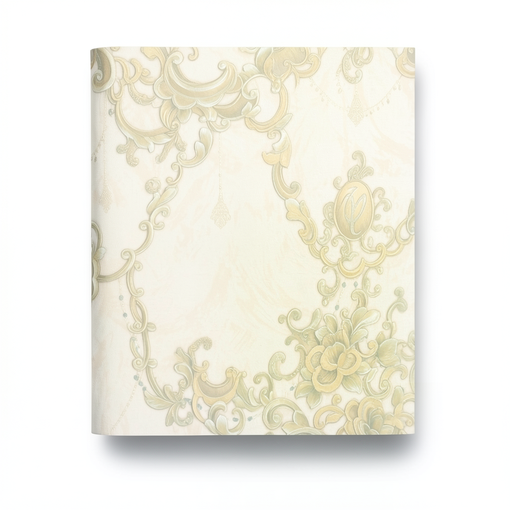 Italian Wall Decoration 10m×1.06m Creamy Color, Model 85033